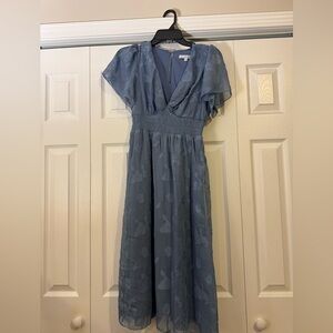 Baltic Born Dusty Blue Maxi Dress